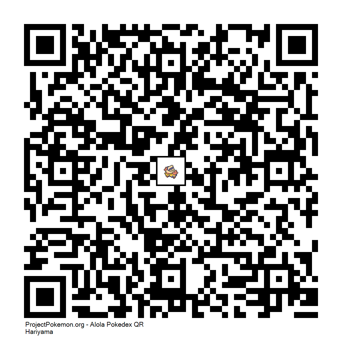 Cdigo QR de Hariyama